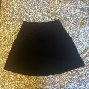 VS Pink Black Workout Skirt with Shorts
